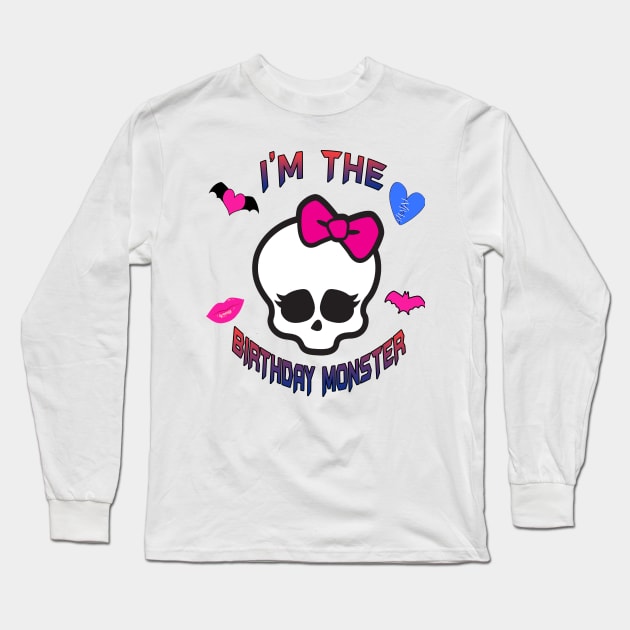 Monster High Long Sleeve T-Shirt by SusieTeeCreations